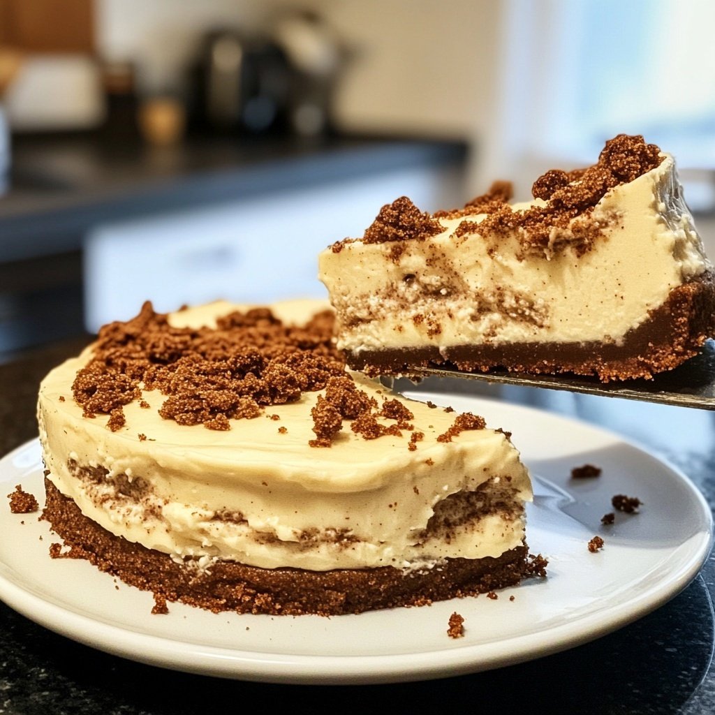 Würziger Spekulatius-Cheesecake ohne Backen