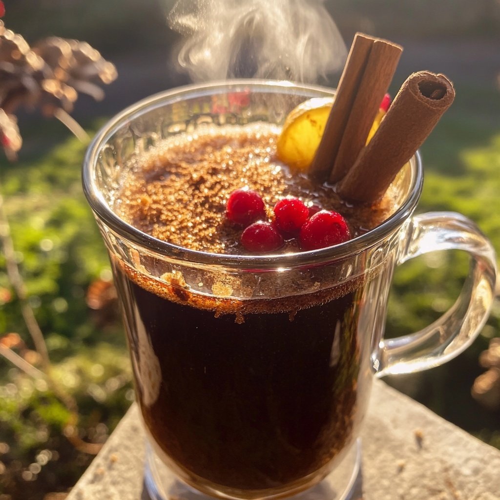 Beeriger Weihnachtsbeeren-Punsch