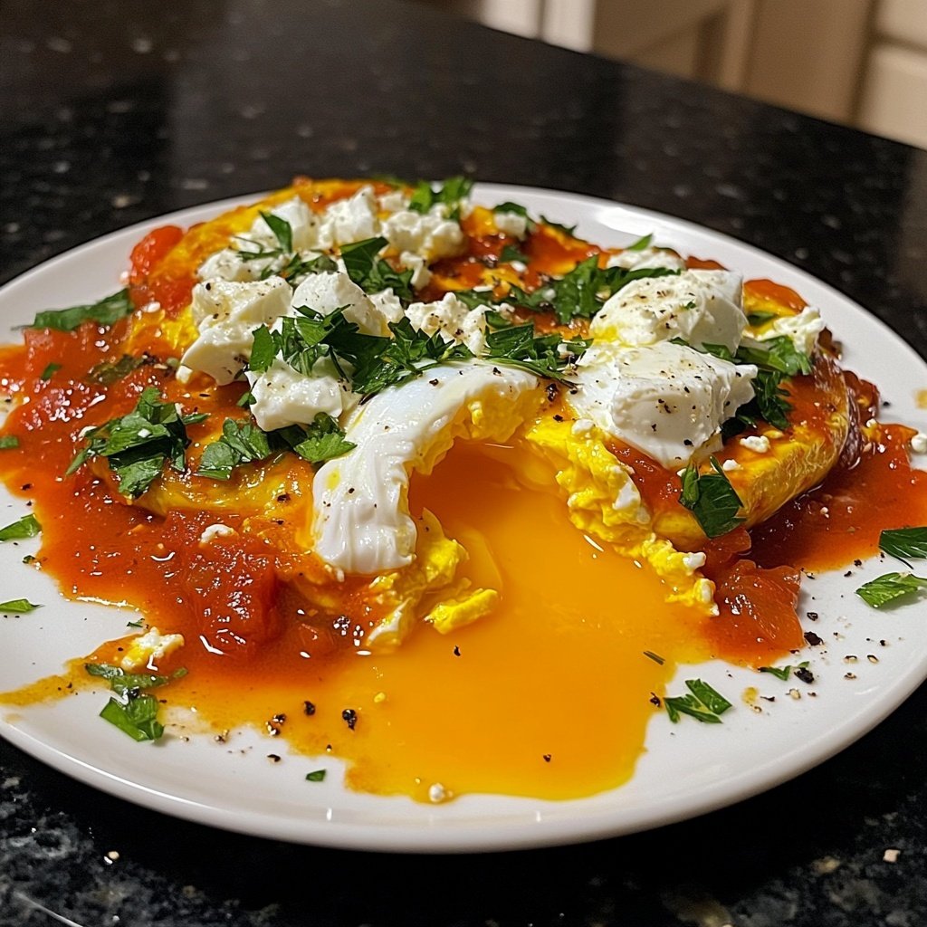 Internationale-Küche-Shakshuka mit Feta