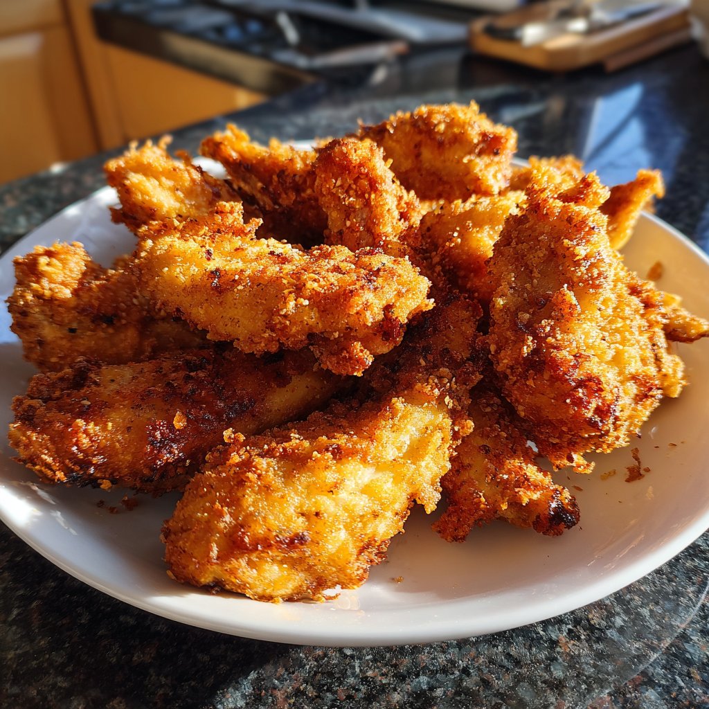 Luftfritteuse Flügel knusprig und golden