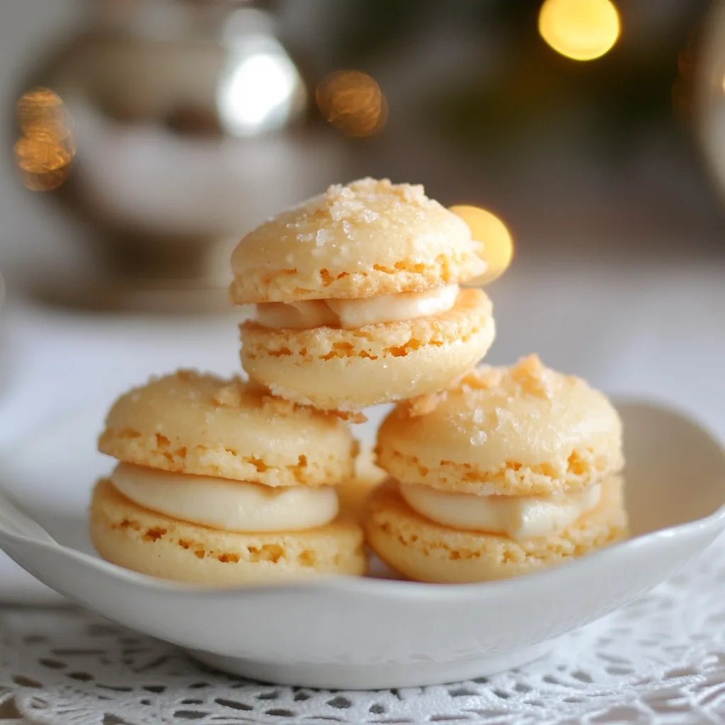 Saftige Milchmädchen-Makronen