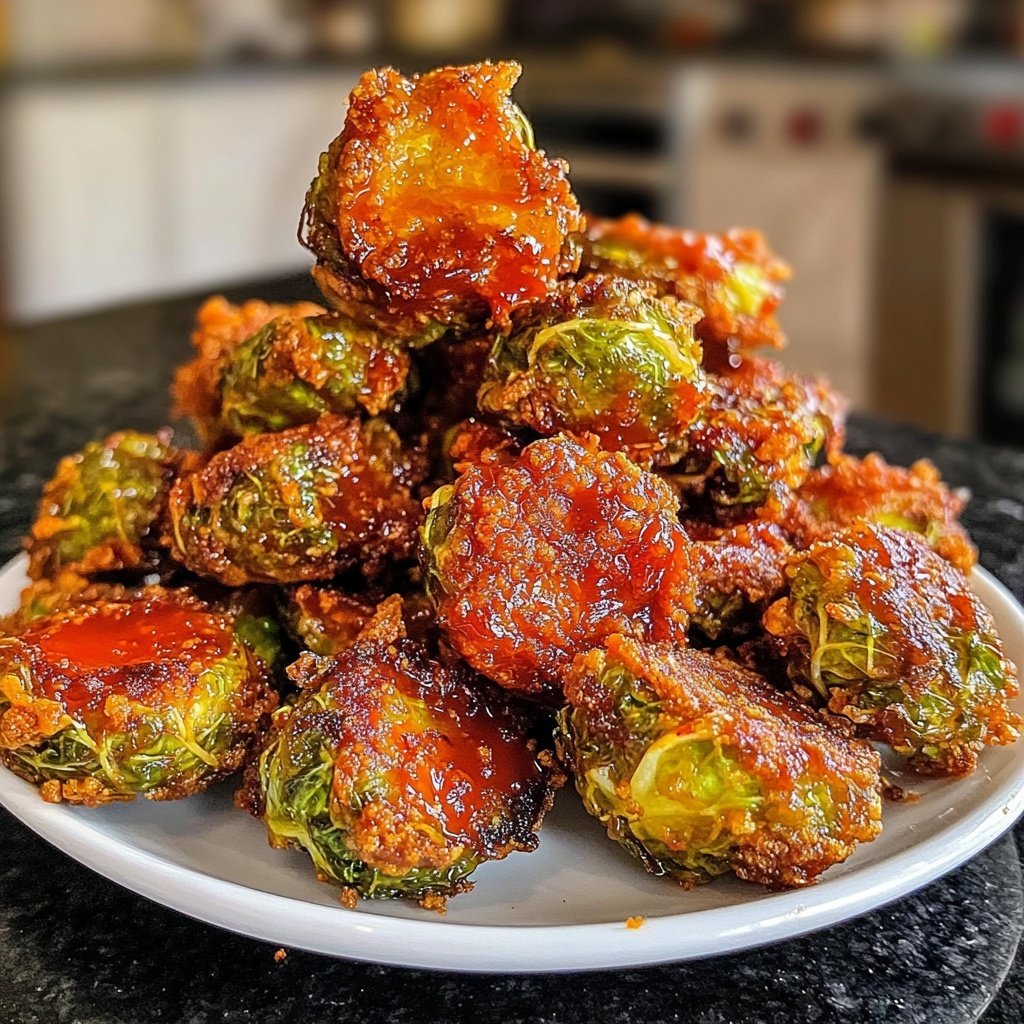 Honig Sriracha Rosenkohl