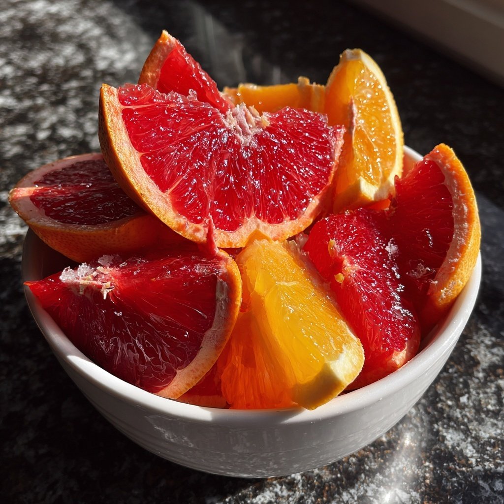 Pomelo Grapefruit Winterobst Bowl
