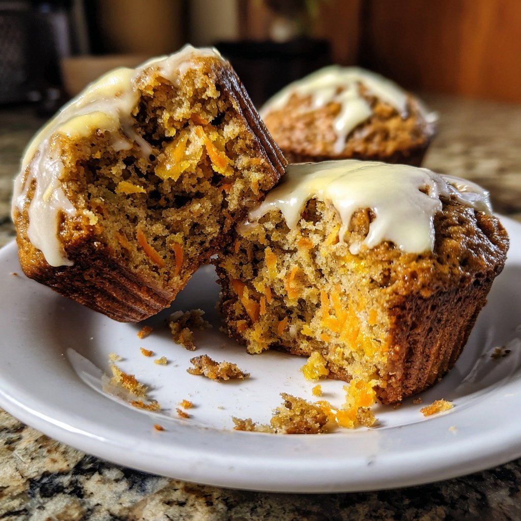 Karotten Bananen Cupcake Fusion