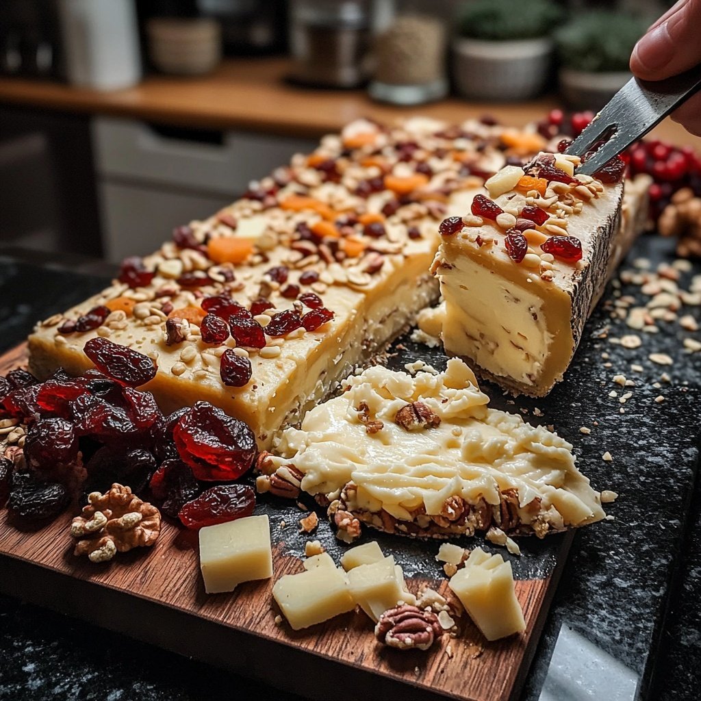 Atemberaubendes Weihnachtskäsebrett