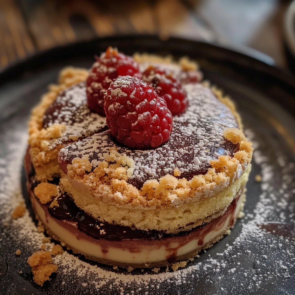Leckere Streuselplätzchen mit Marmeladenfüllung