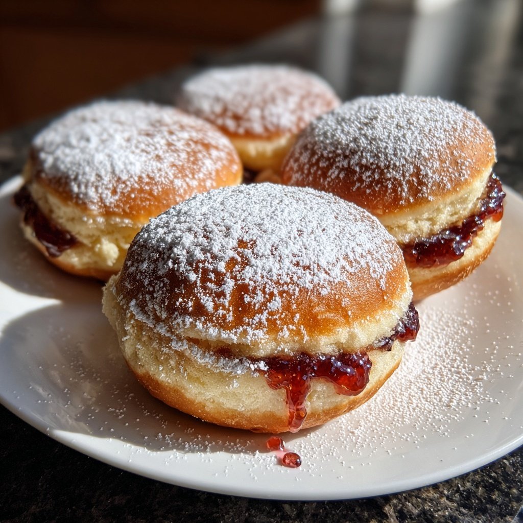 Berliner Pfannkuchen nach DDR Rezept