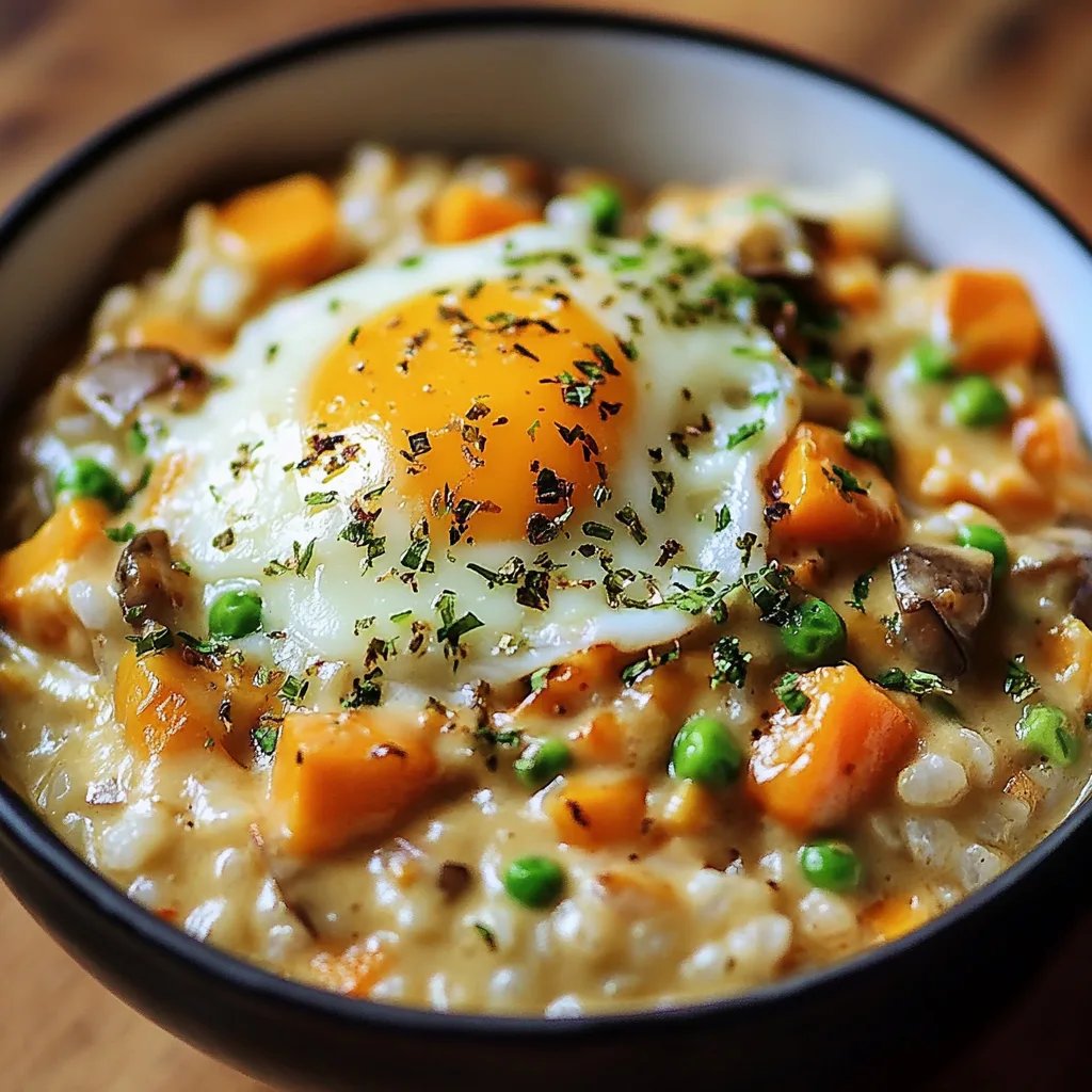 Reis mit Gemüse-Frischkäse-Sauce