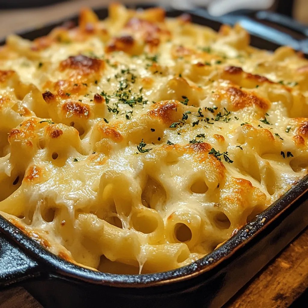 Hähnchen-Nudel-Auflauf Käse