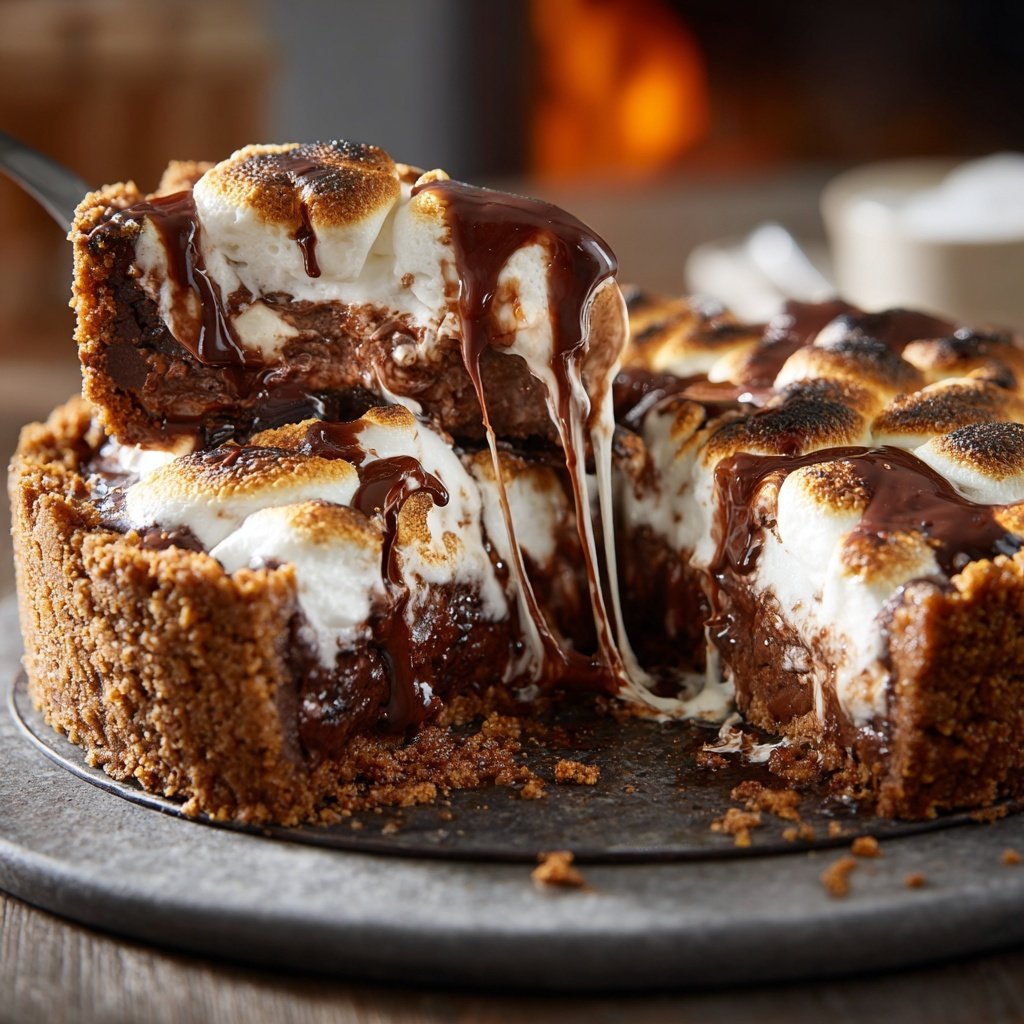 S’mores Schoko Tarte Leckerei