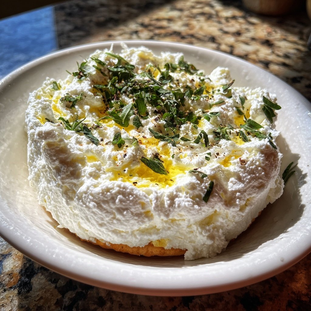 Geschlagene Ricotta Dip