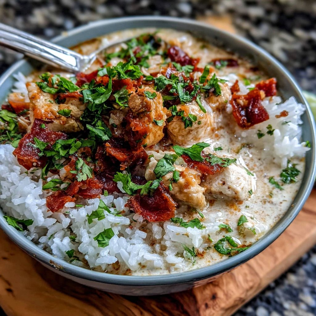 Pute Kokos Curry Bowl