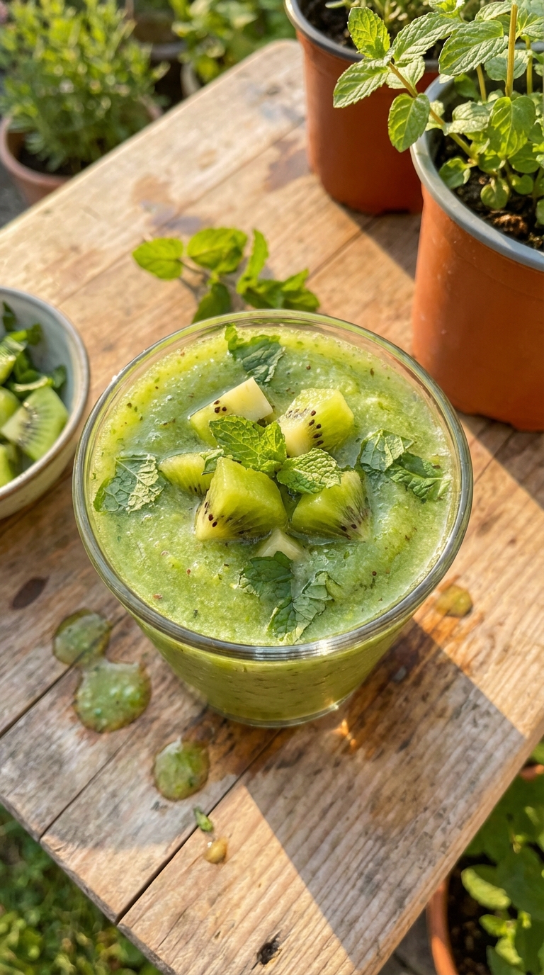 Minz Kiwi Smoothie