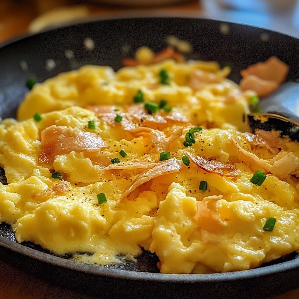 Das beste super fluffige Rührei: Ein unglaubliches Rezept für 7 Schritte