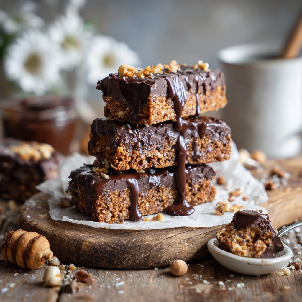 Ohne Backen Kleeblatt Leckerei Riegel