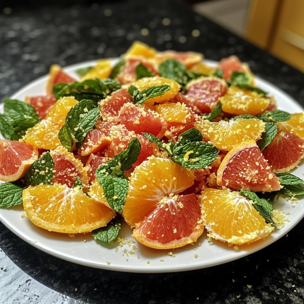 Orangensalat