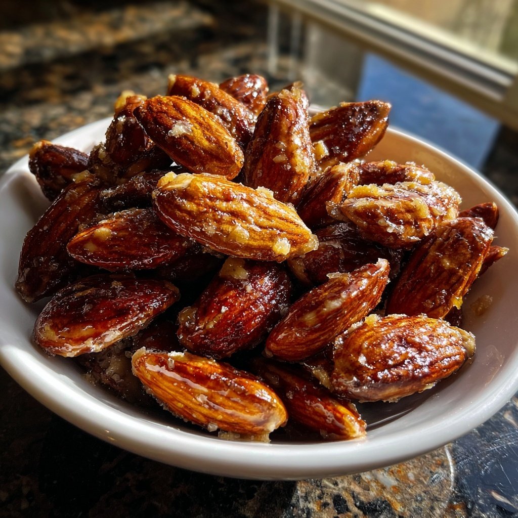 Klassische Gebrannte Mandeln vom Weihnachtsmarkt