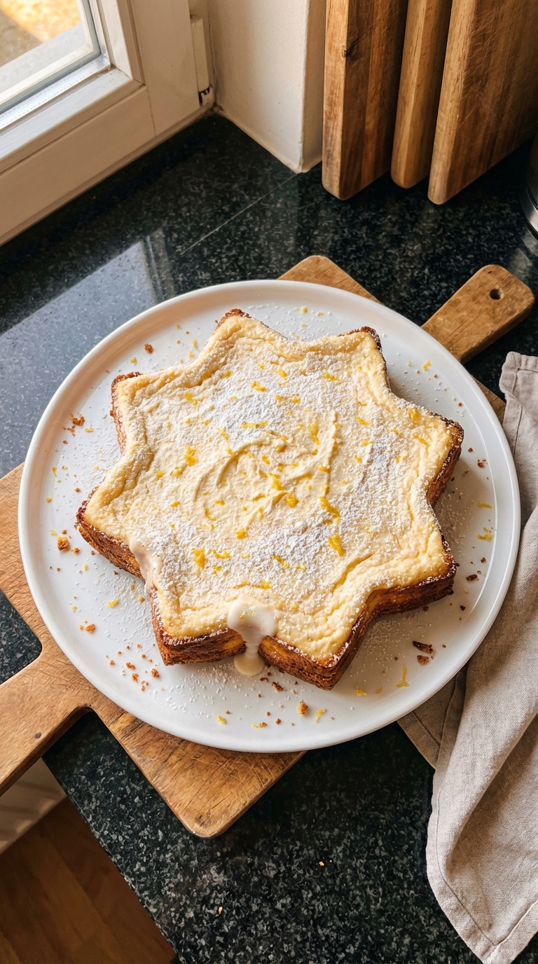 Zitronen Frischkäse Kuchen Fisch Sternzeichen