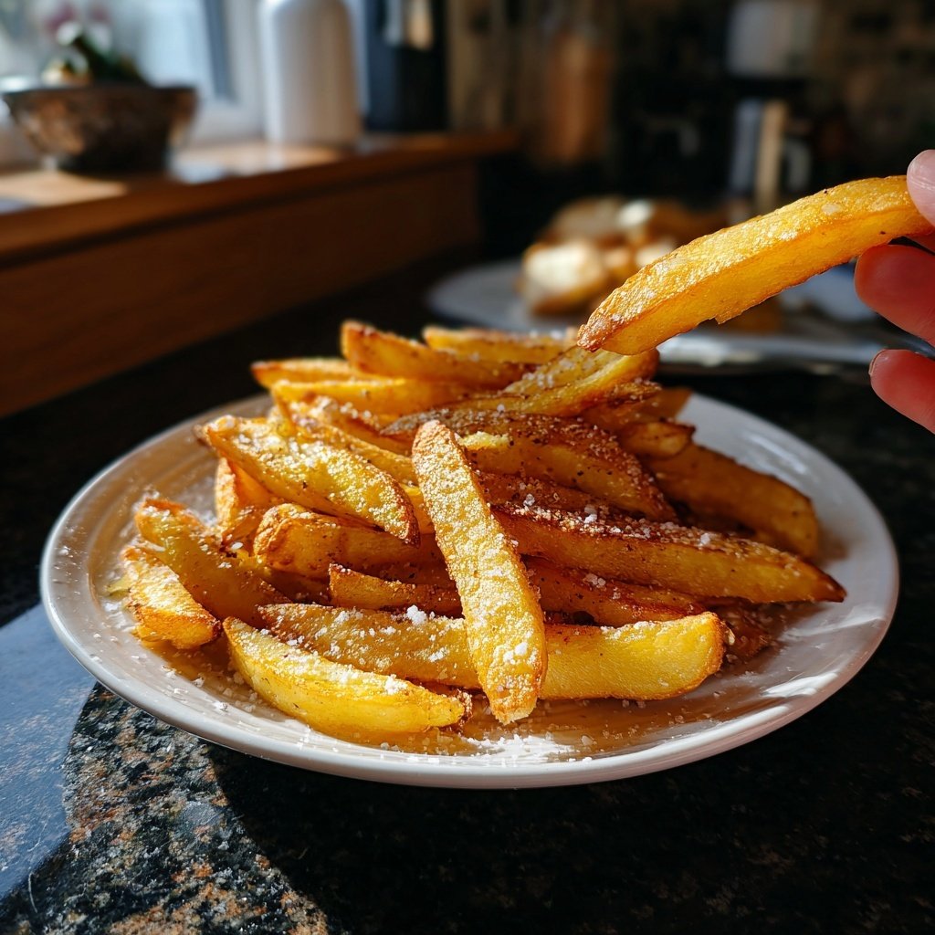 Ofenpommes aus der Heißluftfritteuse