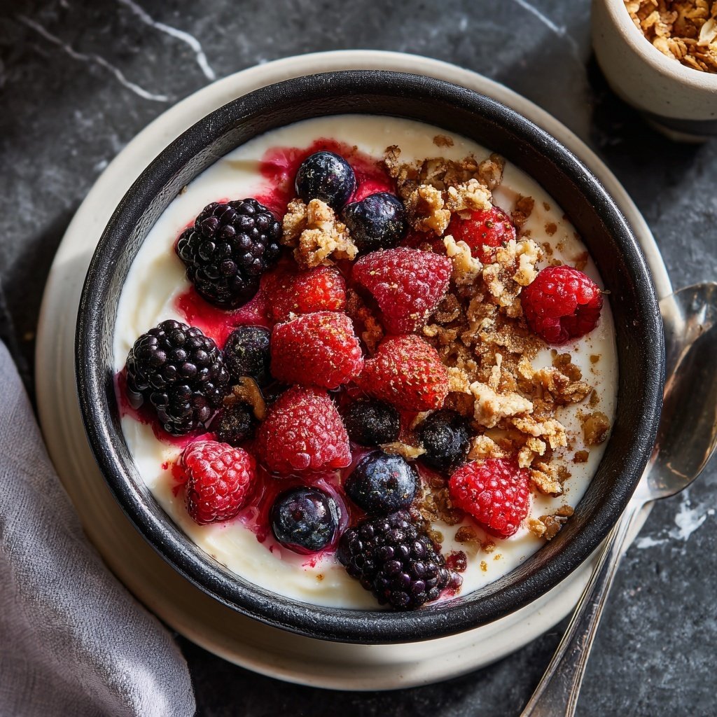 Hohes Protein Joghurt Bowl