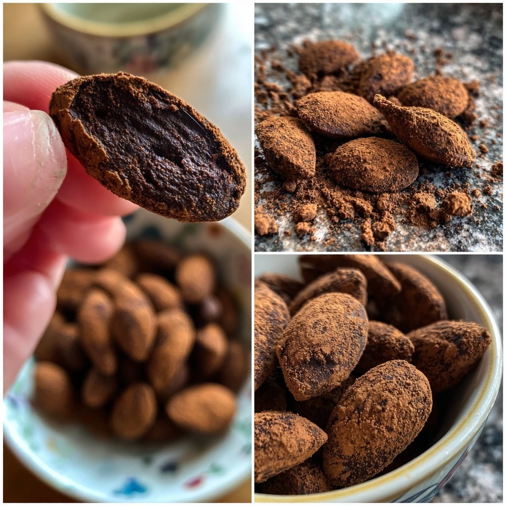 Espresso-Gebrannte Mandeln mit Kakao