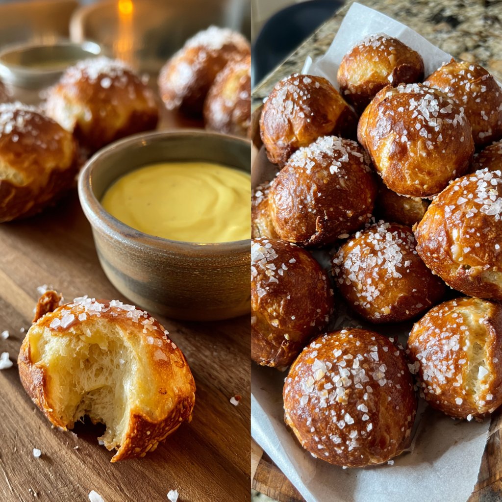 Shamrock Pretzel Bites