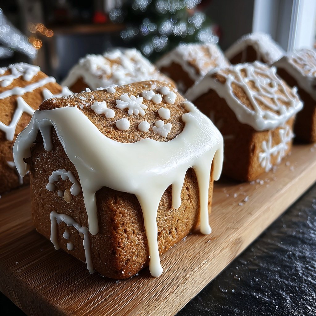 Lebkuchenhaus mit Königlicher Glasur