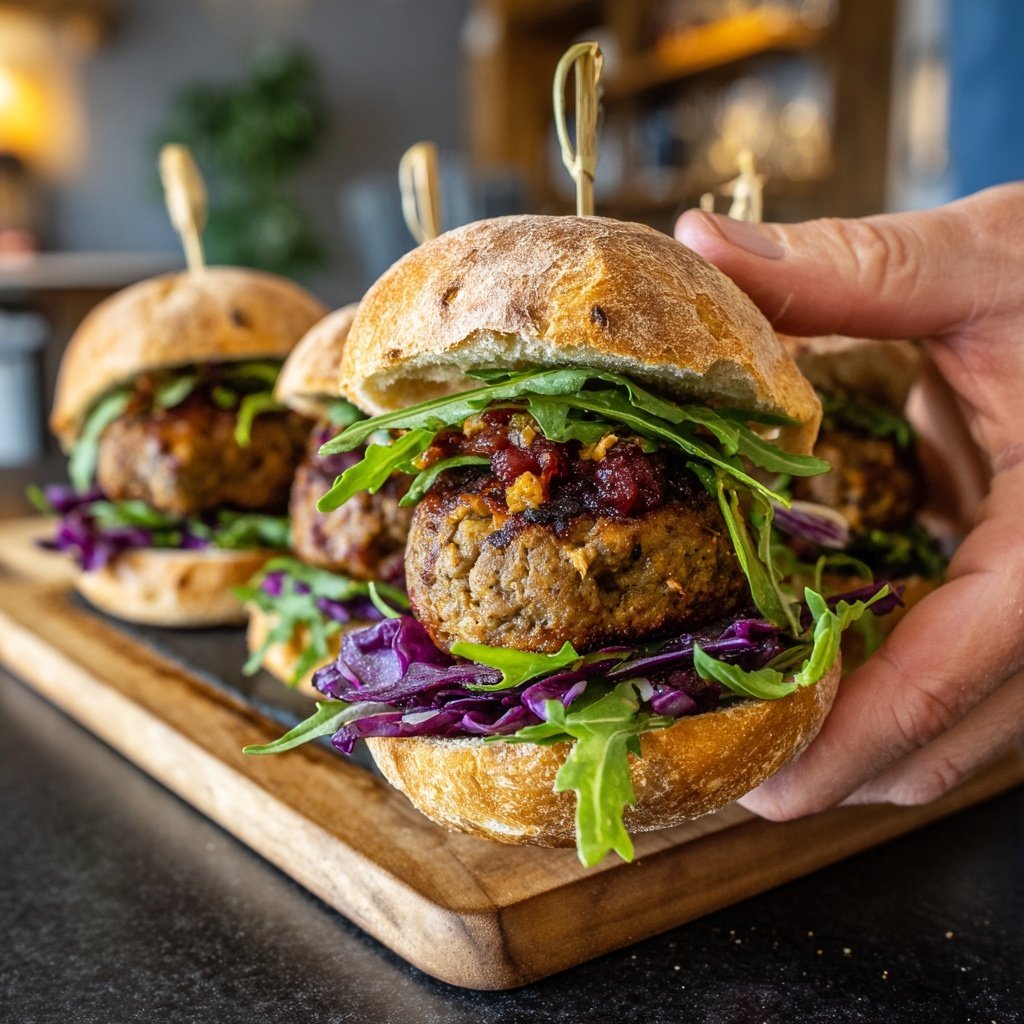 Herzhafte Lamm Kofta Sliders